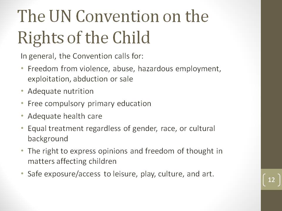 essay on children rights